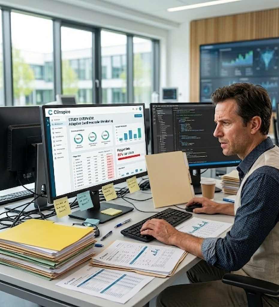 Clinical research Associate checking data